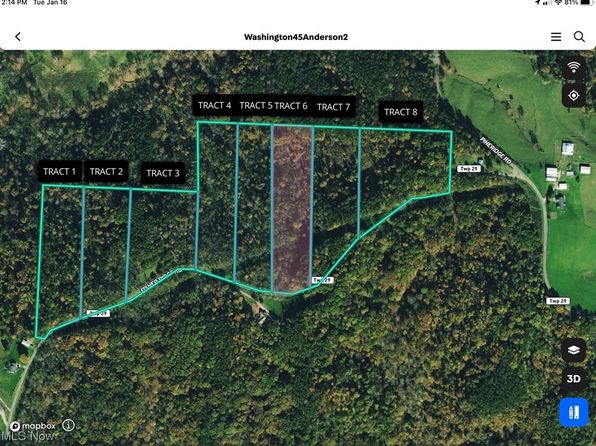 0 Fisher Ridge Rd TRACT 6, Fleming, OH 45729