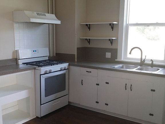 Kitchen with New Gas Range