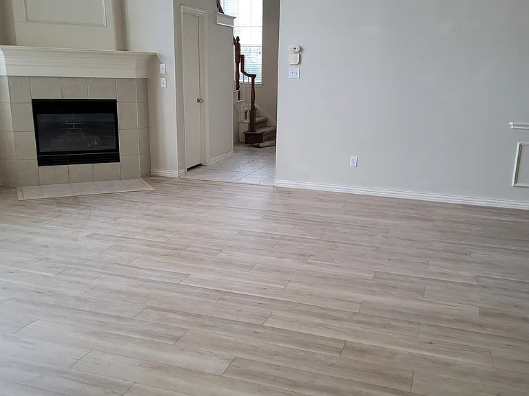 view from kitchen looking towards front door entrance area