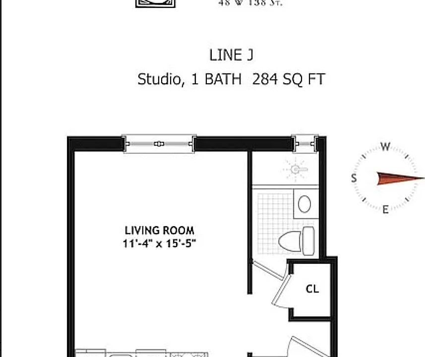 1st image of 48 W 138th St APT 5K