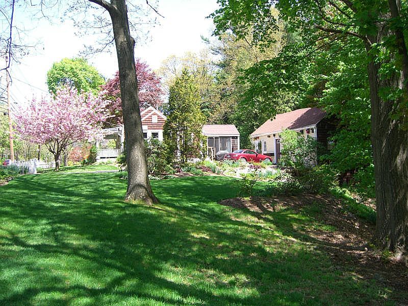 North from 2nd driveway