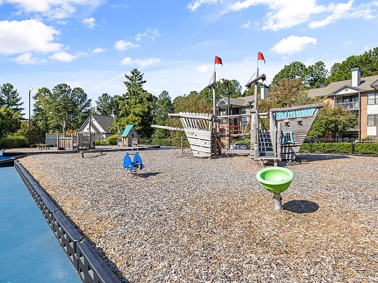 Playground with Picnic Area and Play Pad