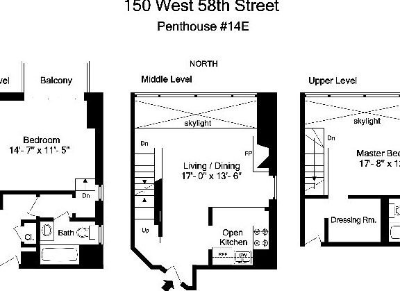 2nd image of 150 W 58th St Ph E