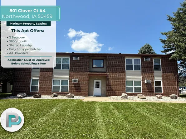 801 Clover Ct #4, Northwood, IA 50459