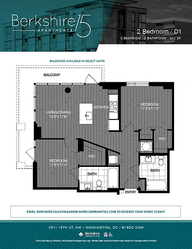 Floor plan D1