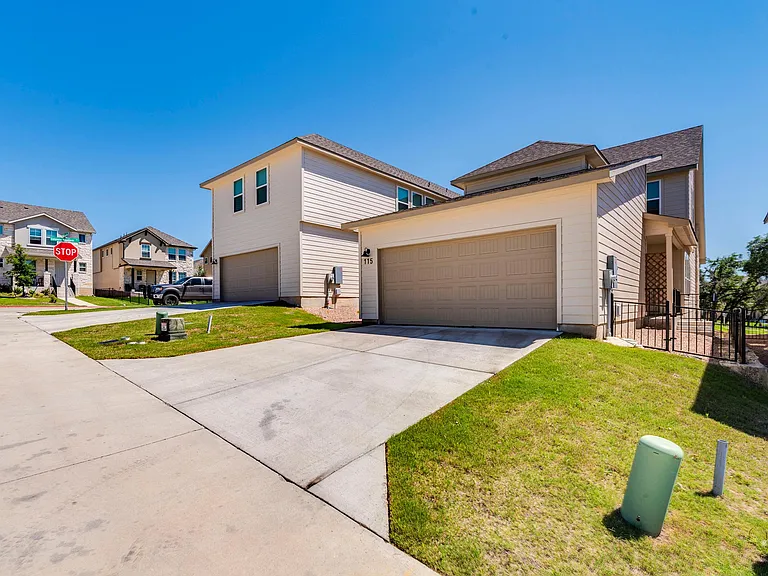 Rear Entry Alley with Two Car Garage