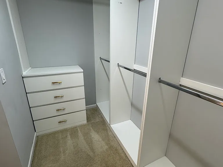 Primary bedroom closet
