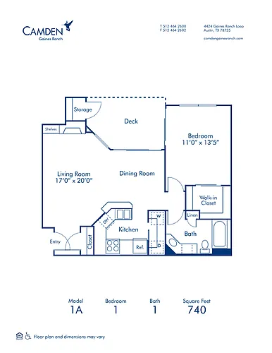 Floor plan 1A