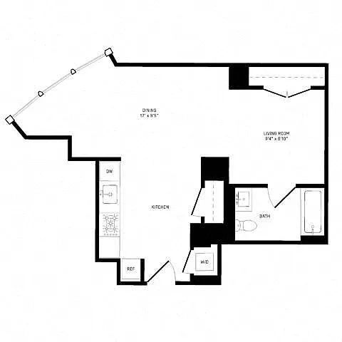 Floor plan SF