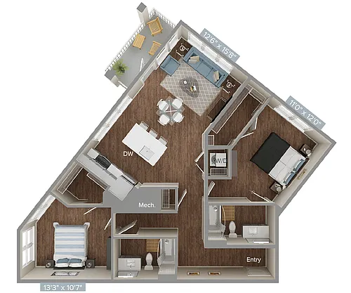 Floor plan B11-2