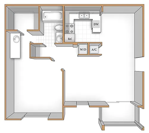 Floor plan Astor