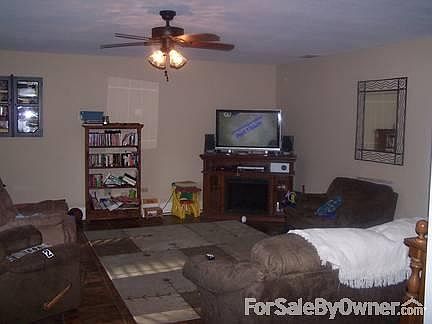 Living room bay window