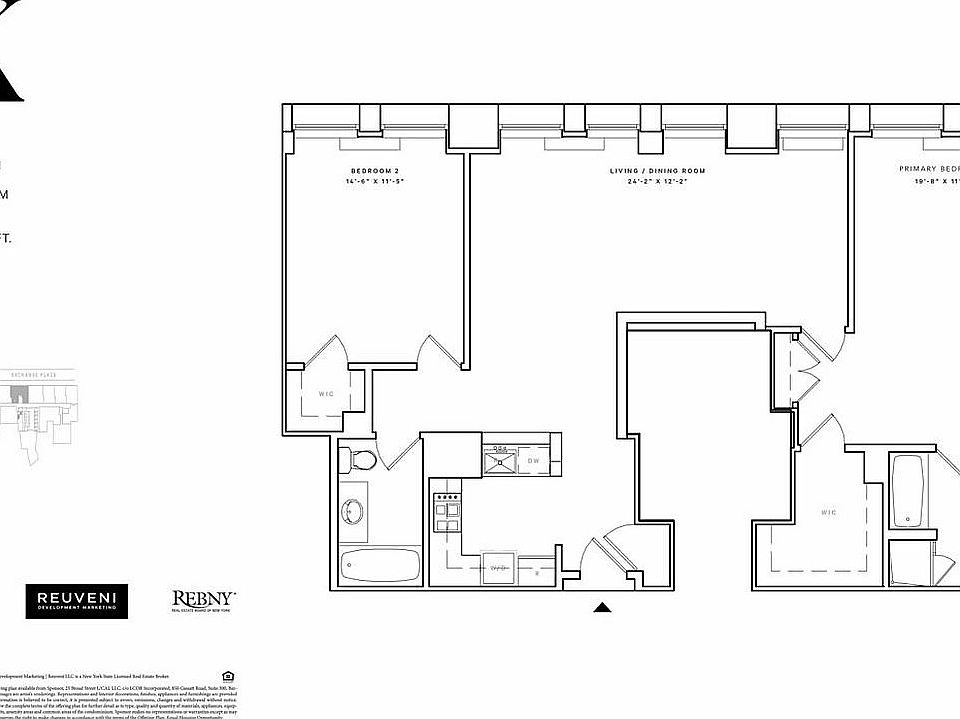 2nd image of 25 Broad St Unit Ph1k