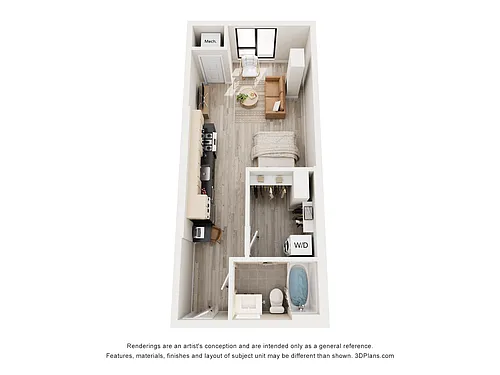 Floor plan Thompson