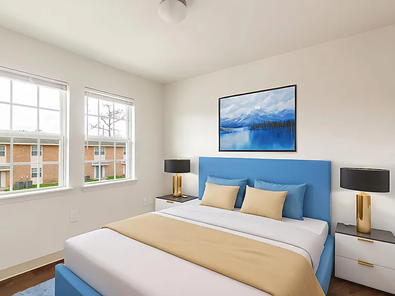 Inviting bedrooms at Chateau D' Orleans