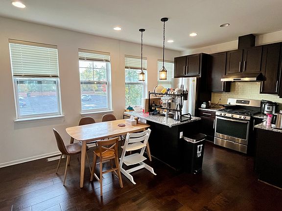 Kitchen and dining area