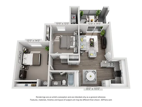 Floor plan B1