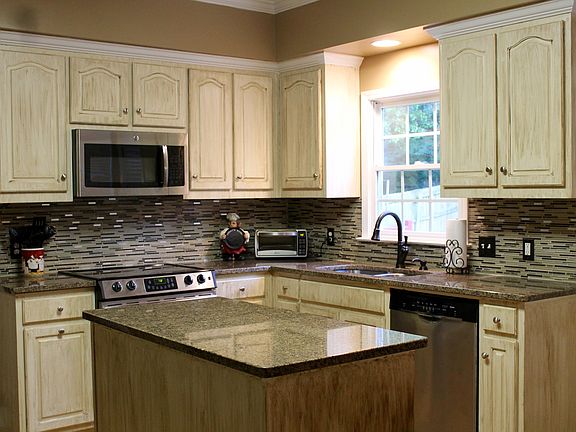 New Granite & Backsplash