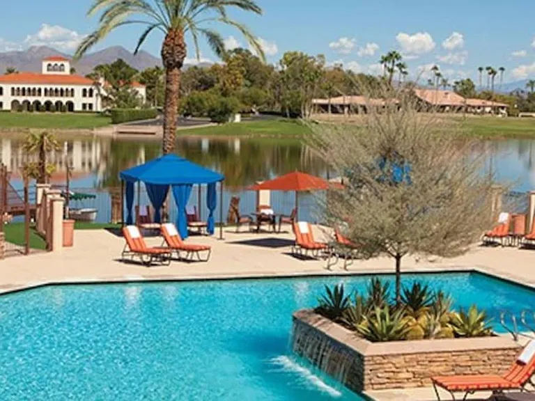 Resort Pool only about 100 yards from villa that owners and our guests have full access to.