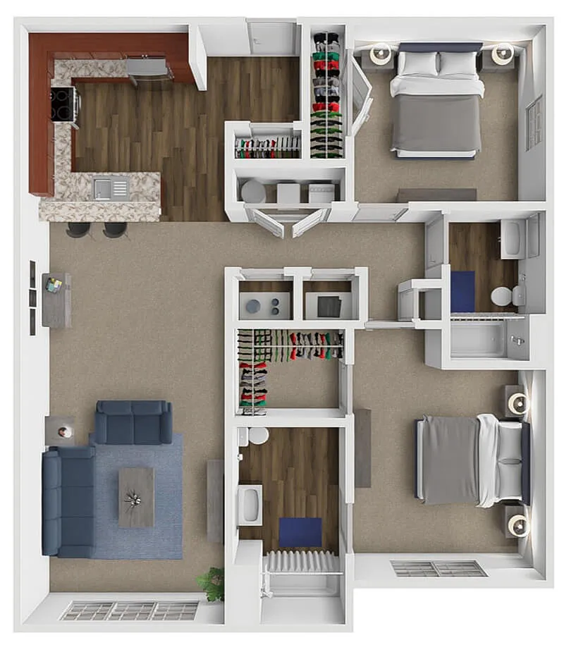 Floor plan Kensington