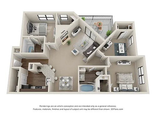 Floor plan Windjammer