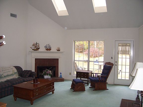 bright family room with lots of natural light