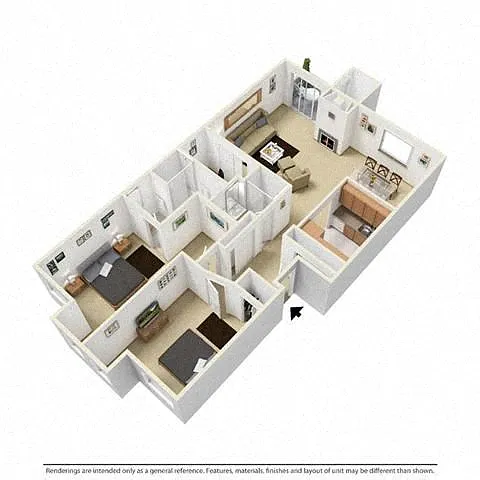 Floor plan 2X2