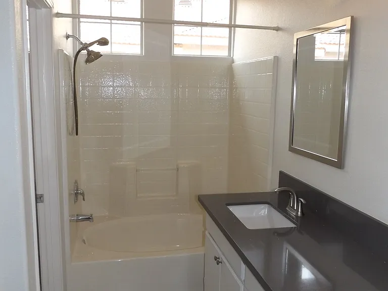 Second bedroom bathroom
