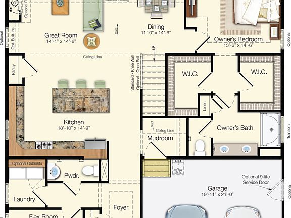 The Saybrook - First Floor