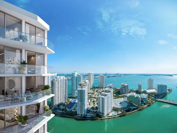 Residence 9, Studio, 309 Plan, Viceroy Brickell The Residences Miami