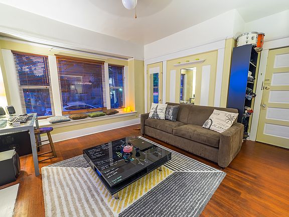 Living room and closet