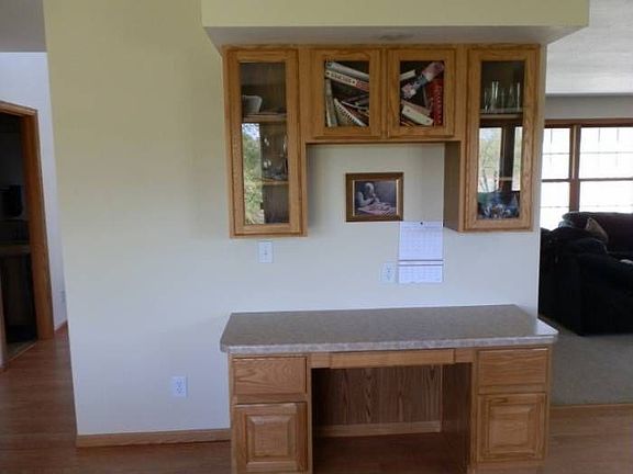 Built in desk