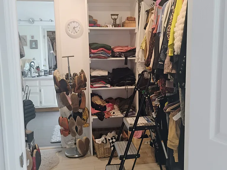 Huge Primary closet