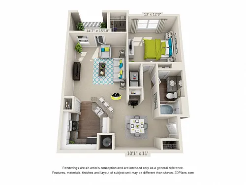 Floor plan Lanier