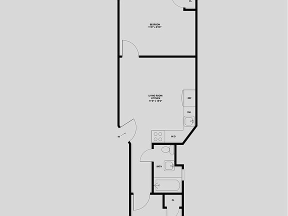 2nd image of 326 W 49th St APT 5FE