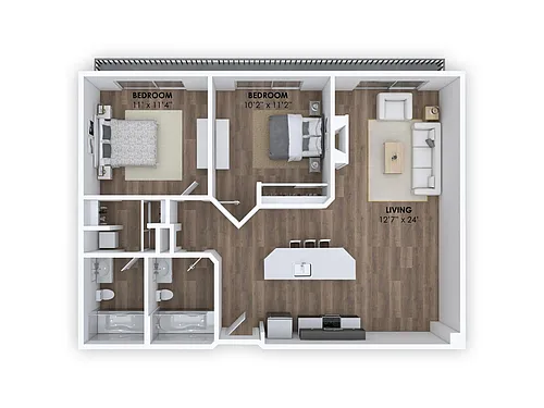 Floor plan Hollywood