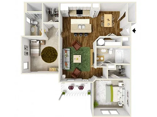 Floor plan B3