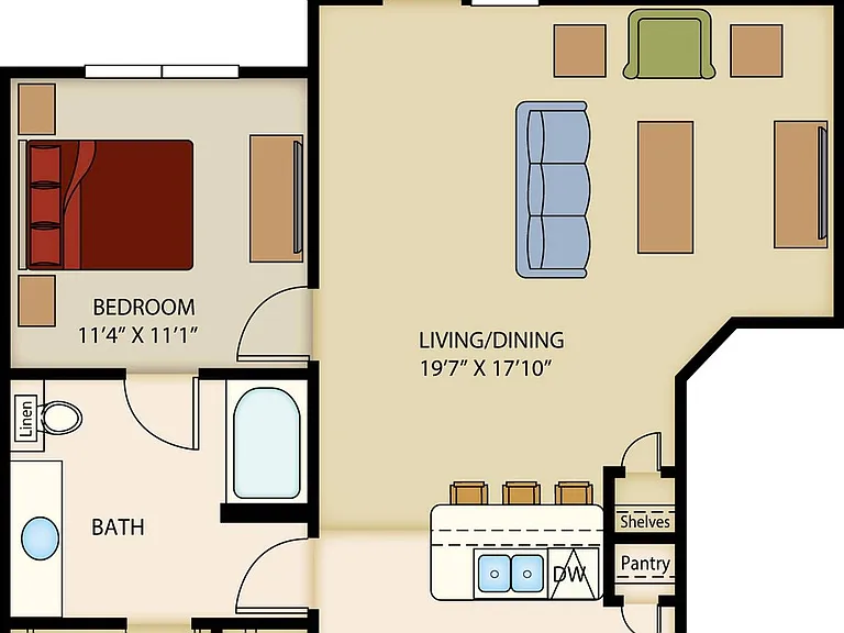 TruNorth Floor Plan A6 TruNorth Floor Plan A6