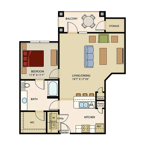 Floor plan A6