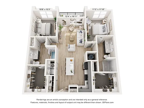 Floor plan The Manatee