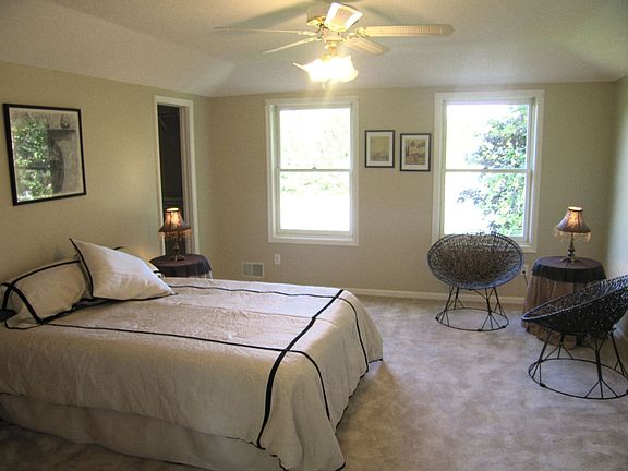 Master suite with private bath