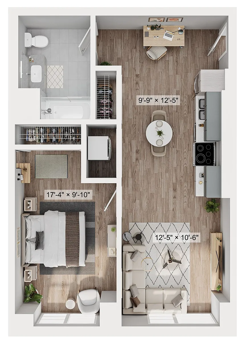 Floor plan A6