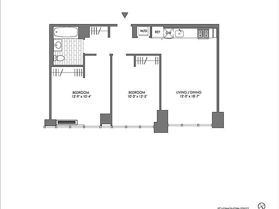 2nd image of 33 Bond St APT 2406