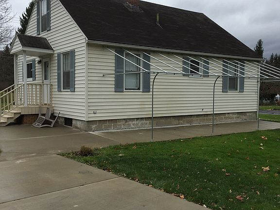 Cement patio and walkway
