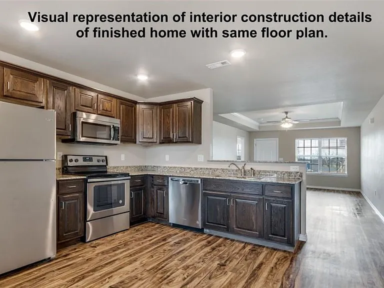 Kitchen with appliances