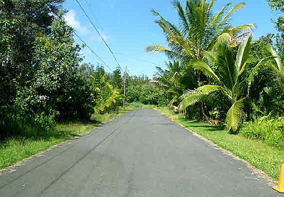  View down Hoeunalu St, Lot 205 is on the right.