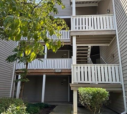Entrance to the condominium