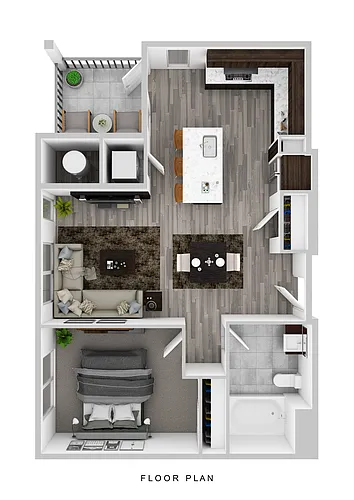 Floor plan A21