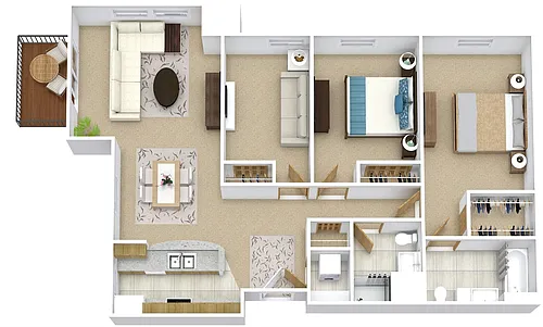 Floor plan Kaiden