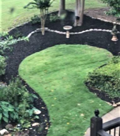Professionally landscaped and maintained private backyard included in lease terms